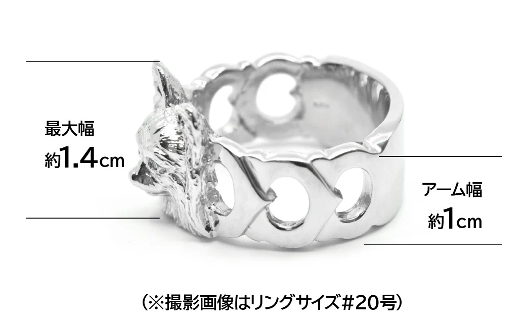 純プラチナ製(Pt999) 『パピヨン』ブラックダイヤ入りリング ALPER001