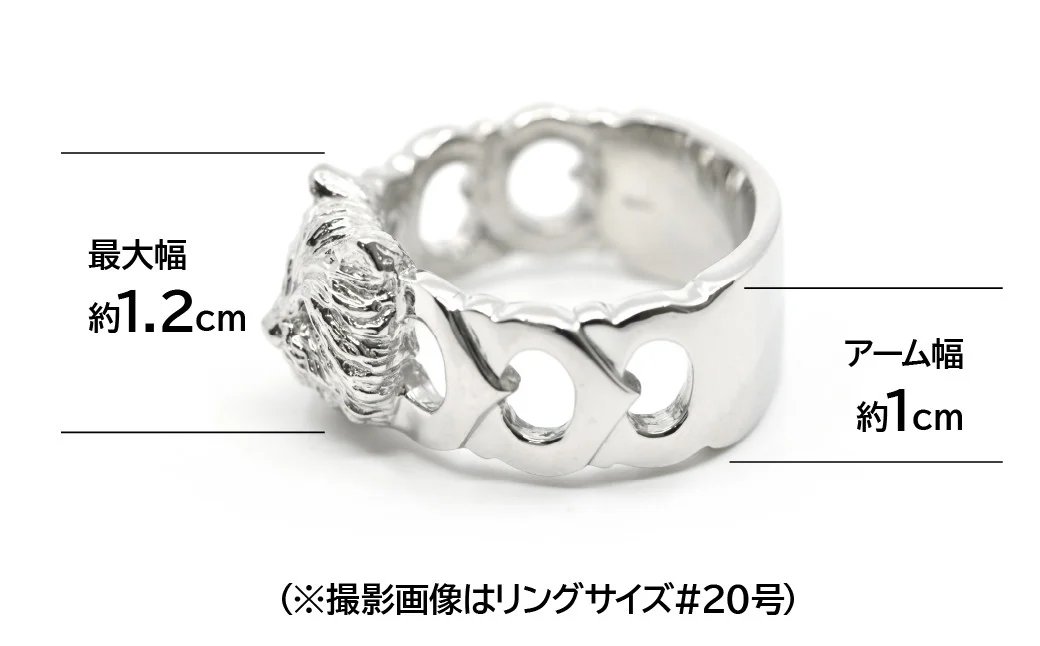 純プラチナ製(Pt999) 『ウエスティ』ブラックダイヤ入りリング ALPER006