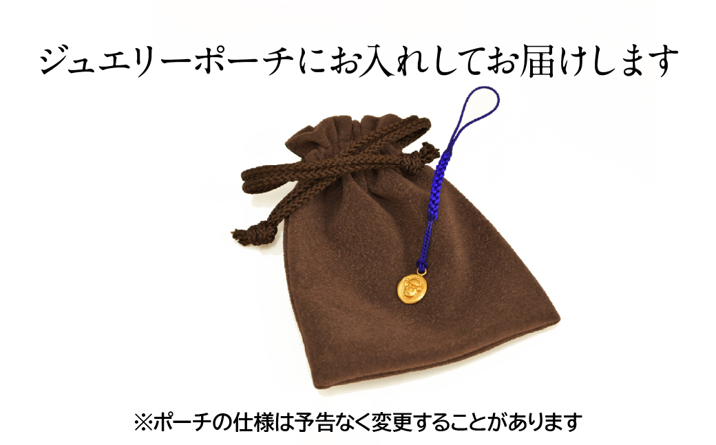 純金(Ｋ２４)製 黄金十二支 根付【未】 ALPBK171