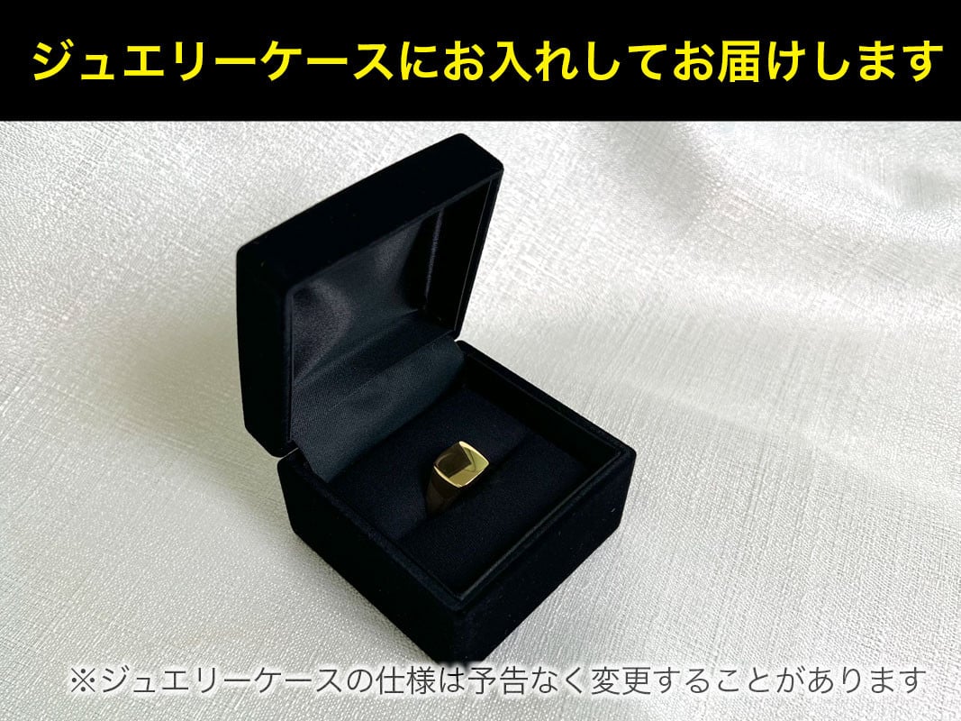 5-213 純金(Ｋ２４)製 印台リングAタイプ ALPBK058
