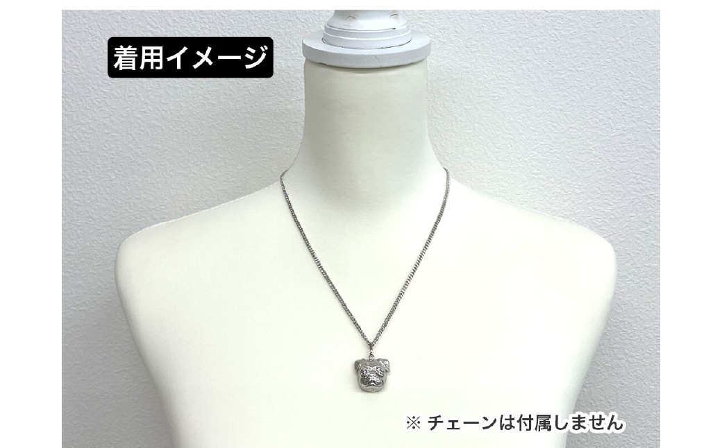 純プラチナ製(Pt999) 『パグ』ペンダント ALPER021