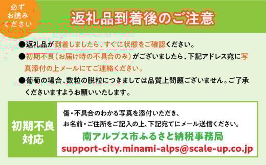 ＜2026年発送先行予約＞★TBSテレビ系列「ひるおび」で取り上げられました！★シャインマスカット 2房 約1kg (1房あたり約450g〜550g×2房） ALPAA055| 山梨 山梨県 ぶどう 葡萄 ブドウ マスカット フルーツ くだもの 果物 高級 新鮮 産地直送 贈答 ギフト 2026年