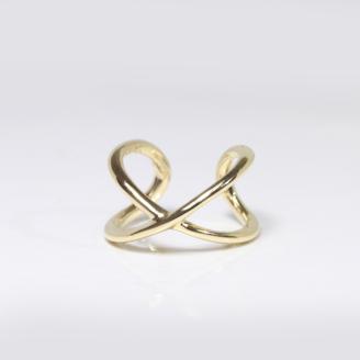 K10　クロス　イヤーカフ