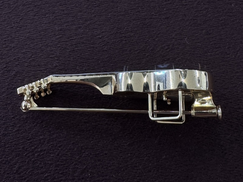 K18/PT900　クラシックギターブローチ　AB00321