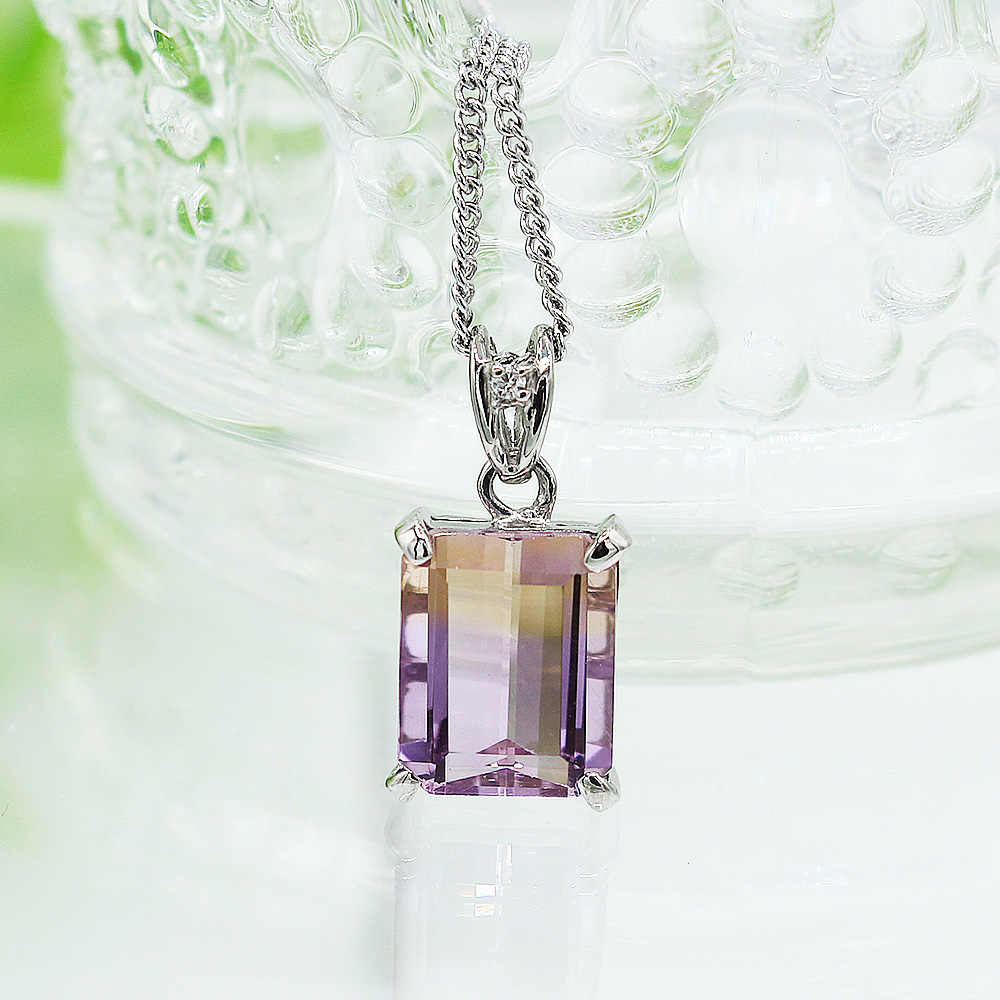 アメトリン　ペンダント　3.0ct　SV925（26443）