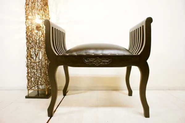 REMカルティニチェア（猫足　クッション付）BV-52