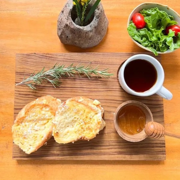 チーク材　ワンプレートトレイ（長方形タイプＬサイズ　）３０cm　BV-69