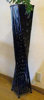 バンブー花台ネジレランプ