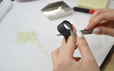 プラチナ製マルチカラーサファイヤ/ダイヤモンド　ブレスレット　SJ-354