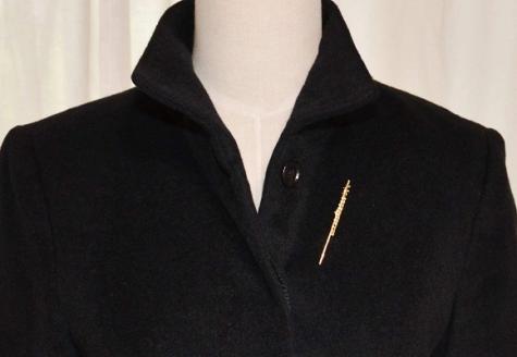 K18　フルートブローチ AB0028