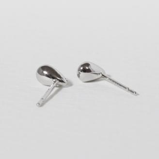 プラチナ　しずく　小　ピアス