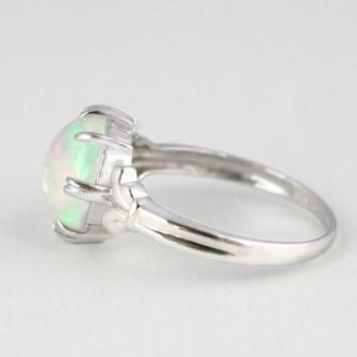 オパール リング 1.5ct K18WG （16638）