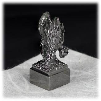 印鑑 龍モチーフ 角印 SV925〔工芸品〕（stamp-003）