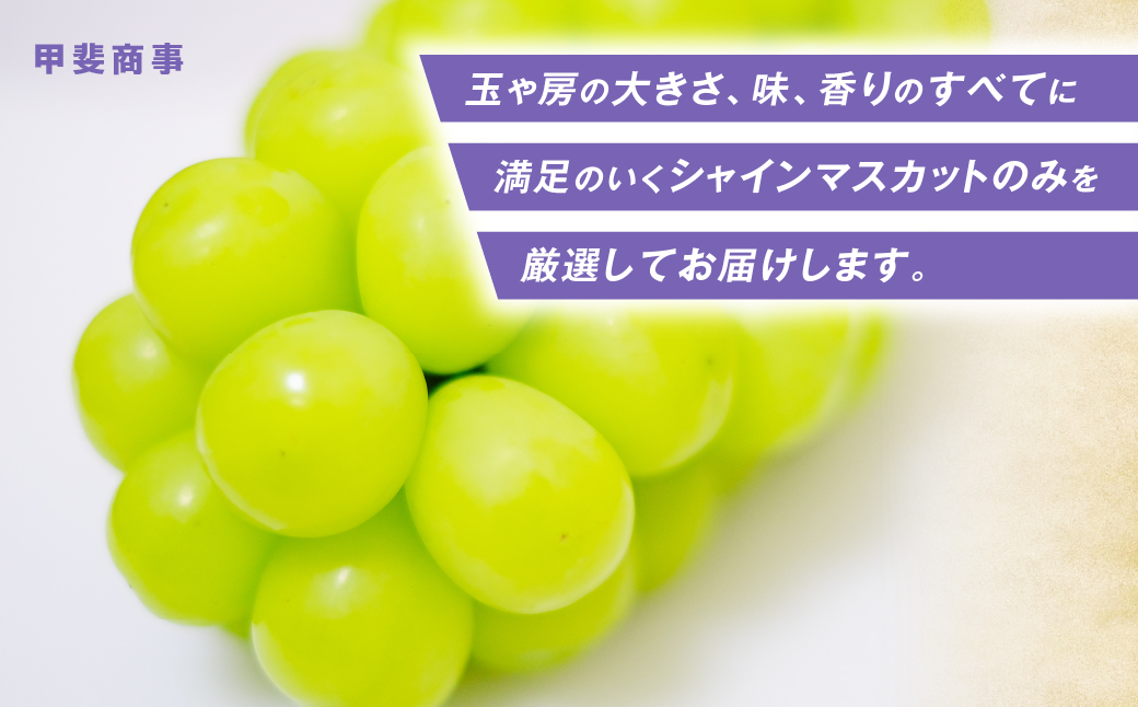 【2025年/令和7年発送分】最高級 シャインマスカット3～4房 約2.2㎏ 先行予約 山梨県産 産地直送 フルーツ 果物 くだもの ぶどう ブドウ 葡萄 シャイン シャインマスカット 新鮮 人気 おすすめ 国産 贈答 ギフト お取り寄せ 山梨 甲斐市 AN-12