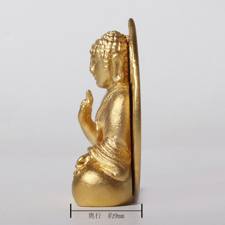 純金　K24（24金）　阿弥陀如来像