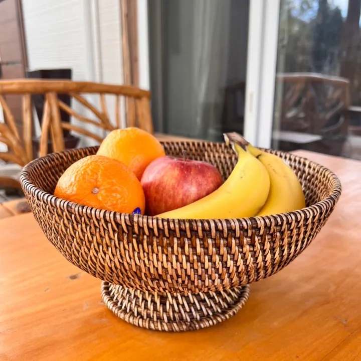 ラタンフルートバスケット　BV-68