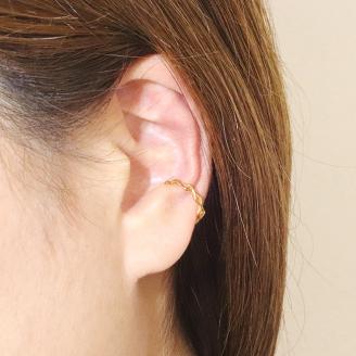 K10　ひし形　イヤーカフ