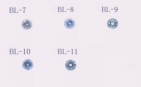 【SJ-85】Pt999　ブルー非加熱サファイアダイヤモンドネックレス（AQ170）
