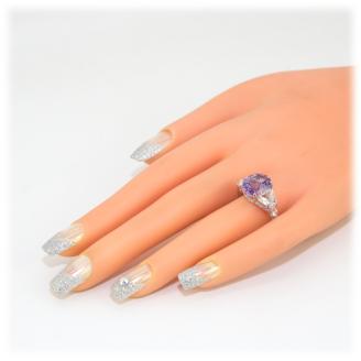 アメジスト リング 4.0ct SV925 （161188）