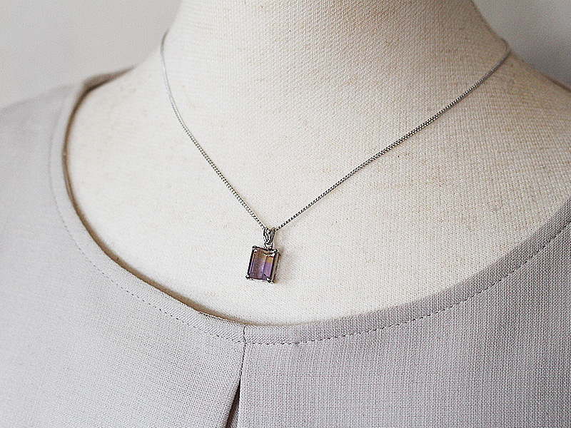 アメトリン　ペンダント　3.0ct　SV925（26443）