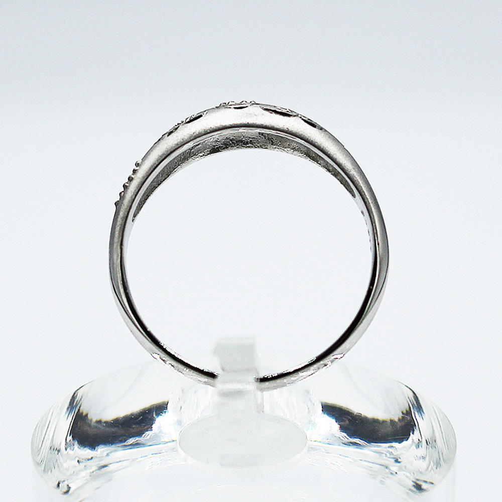 純プラチナ 甲丸 松竹梅リング Pt999 (17169) 指輪 リング プラチナ 純プラチナ Pt999 甲丸 松竹梅リング ジュエリー アクセサリー 山梨県 甲斐市 BR-91