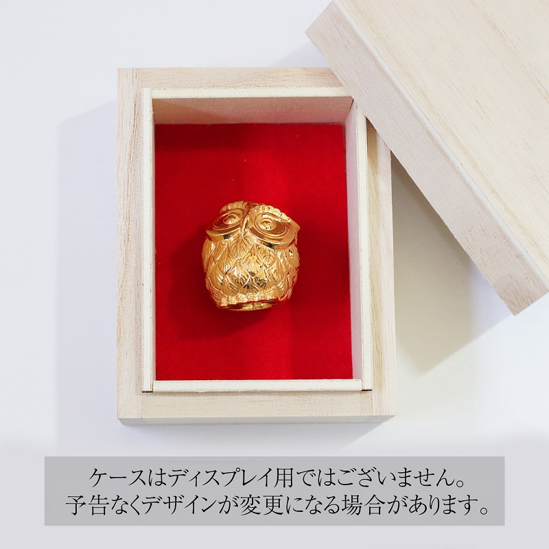 純金　K24（24金）　幸福来郎　BQ-157