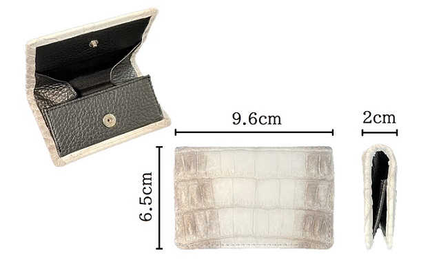 本物を日常に《ヒマラヤクロコダイルのコインケース》