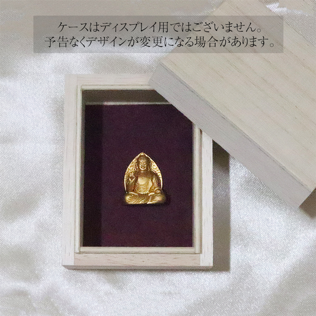 純金　K24（24金）　阿弥陀如来像