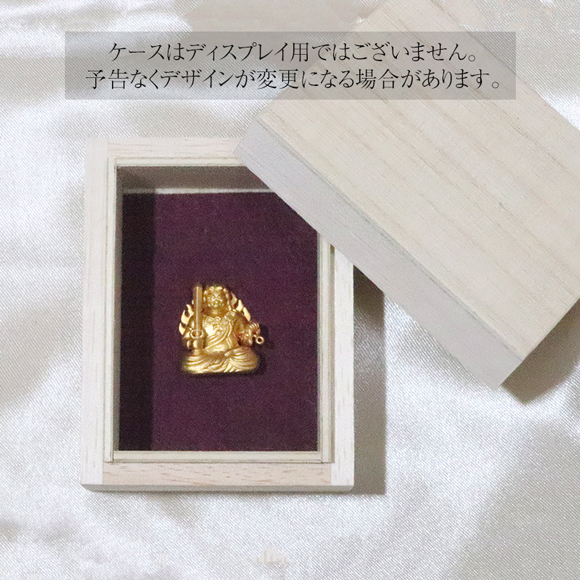 純金　K24（24金）　不動明王像