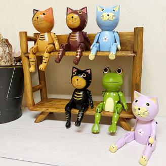 6種類から選べる！可動式アニマルズ（大変申し訳ありませんが、只今「ピンク」は取扱いしておりません）