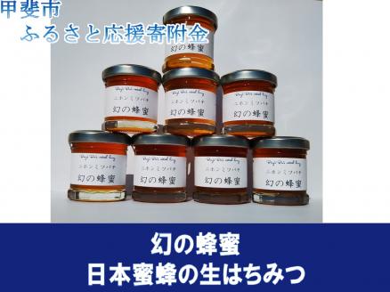 舟久保農園の幻の蜂蜜 日本蜜蜂の生蜂蜜35g×8