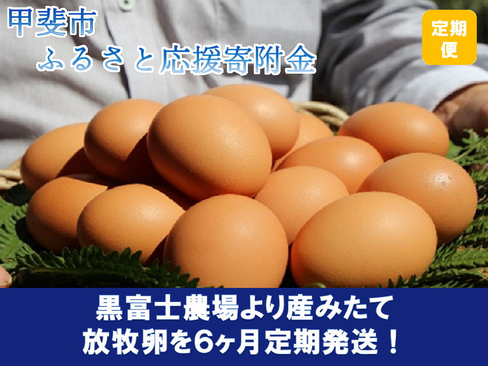 黒富士農場の放牧卵18個×6ヶ月