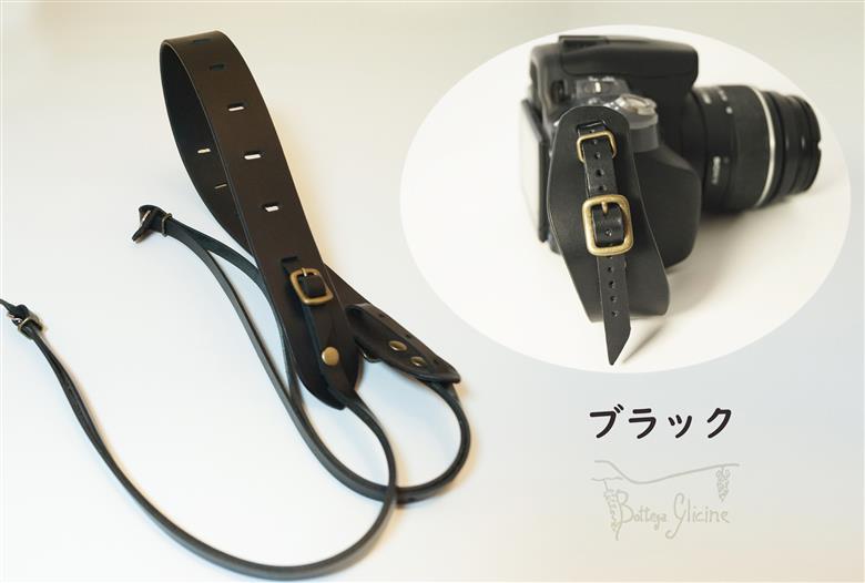 Bottega Glicine カメラアクセサリーセット カメラストラップ&ハンドストラップ イタリアンレザー 日本製　ブラック172-011-black|ボッテガ 本革 ストラップボッテガ 本革 ストラップボッテガ 本革 ストラップボッテガ 本革 ストラップボッテガ 本革 ストラップボッテガ 本革 ストラップボッテガ 本革 ストラップボッテガ 本革 ストラップボッテガ 本革 ストラップボッテガ 本革 ストラップ|