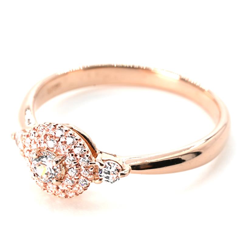 K18PG ダイヤモンドリング　0.26CT　Ｒ3975DI-R 188-068