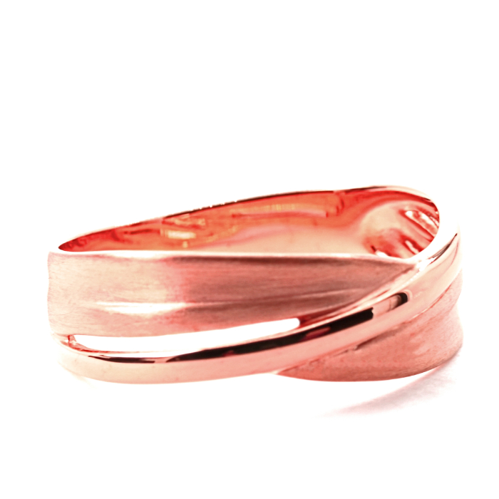 K18PG 地金鏡面、サティーナリング　RMR691-R 188-085