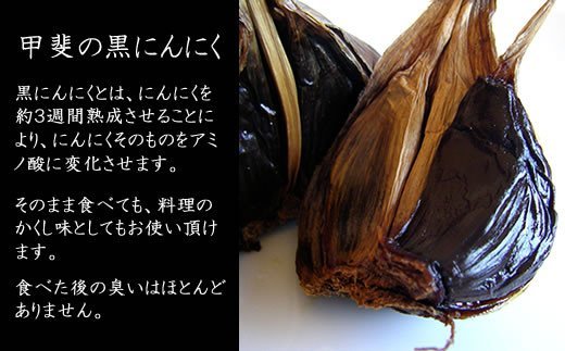 甲斐の黒にんにく150gと黒にんにくカレー3個詰合せ082-010 にんにくカレー 黒にんにく にんにく カレー