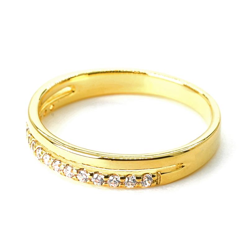 K18 　重ね付け風ダイヤモンドリング 0.12CT　R3971DI-Y 188-064