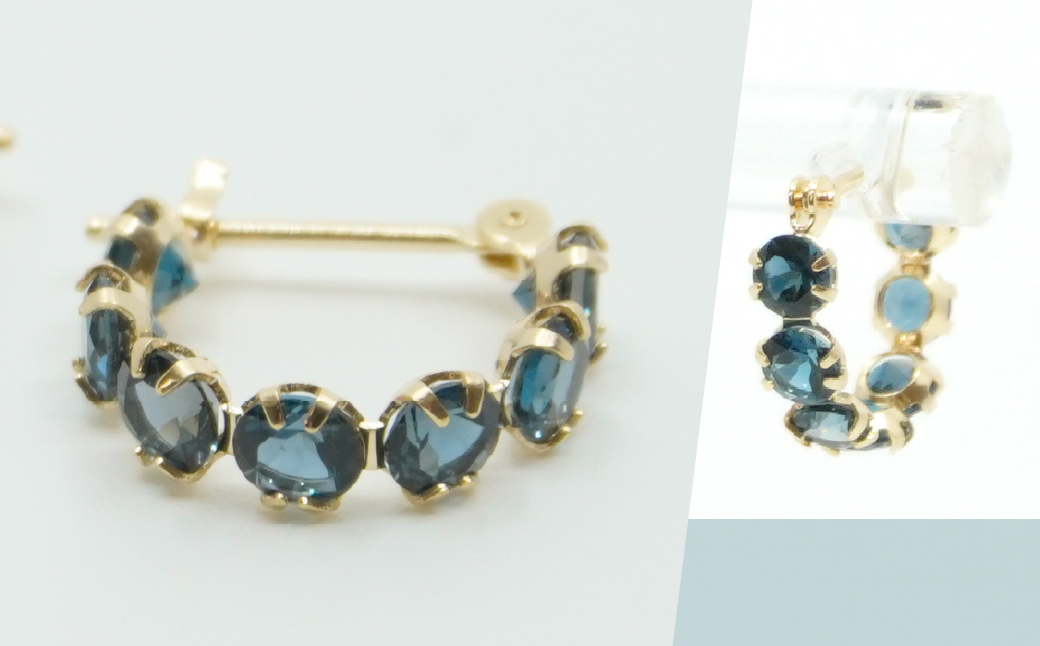 K18イエローゴールド　ロンドンブルトパ　フープピアス 管理番号686520 218-106-LOND|K18 ピアス フープピアス シトリンK18 ピアス フープピアス シトリンK18 ピアス フープピアス シトリンK18 ピアス フープピアス シトリンK18 ピアス フープピアス シトリン|