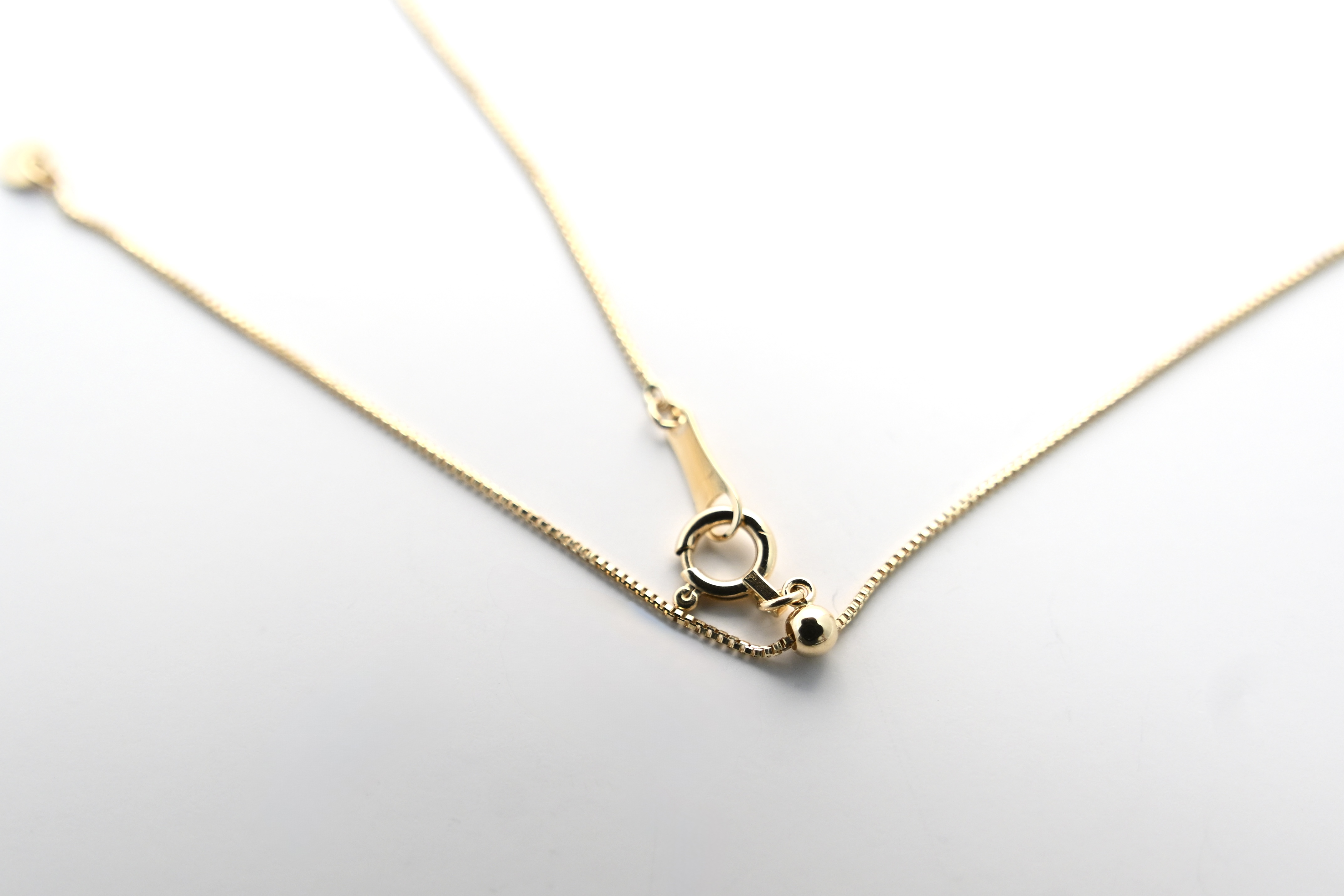 Ｋ18イエローゴールド　最上等級カラーDカラー天然ダイヤモンド　大粒0.50ｃｔ　ふせこみネックレス FNP-10 250-010