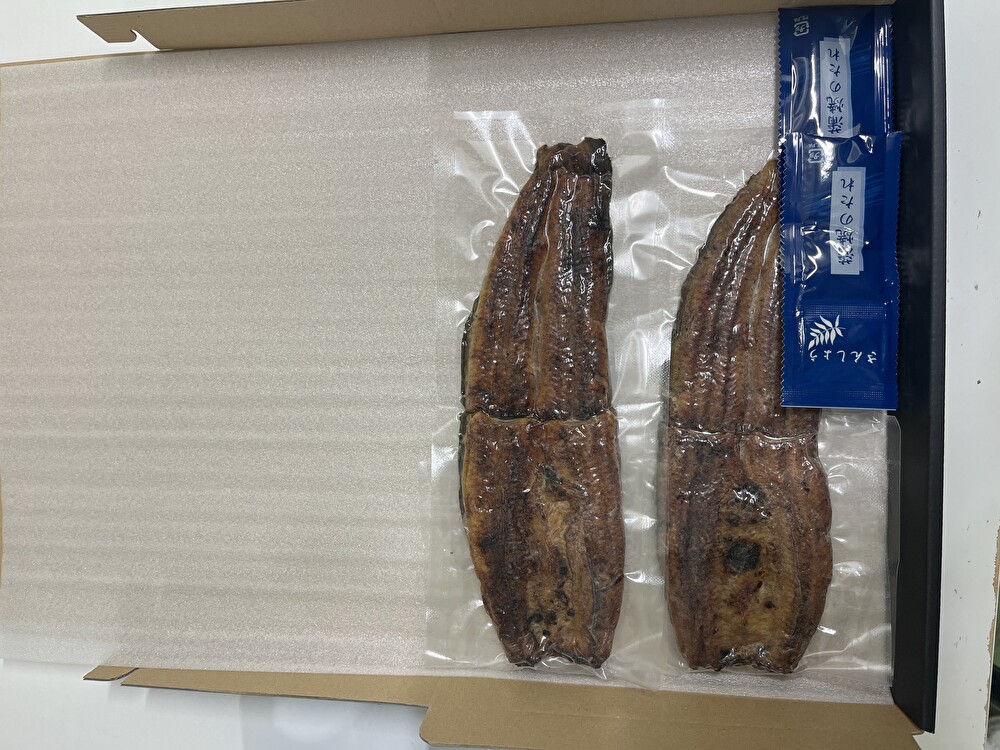 山梨県産富士山脈の地下水　炭火焼きうなぎの蒲焼（2尾約260ｇ以上） 138-010