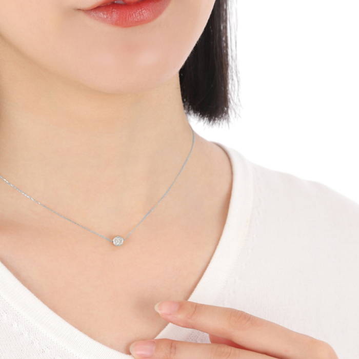 プラチナ　フラッシュボールペンダント　6ｍｍ 188-045