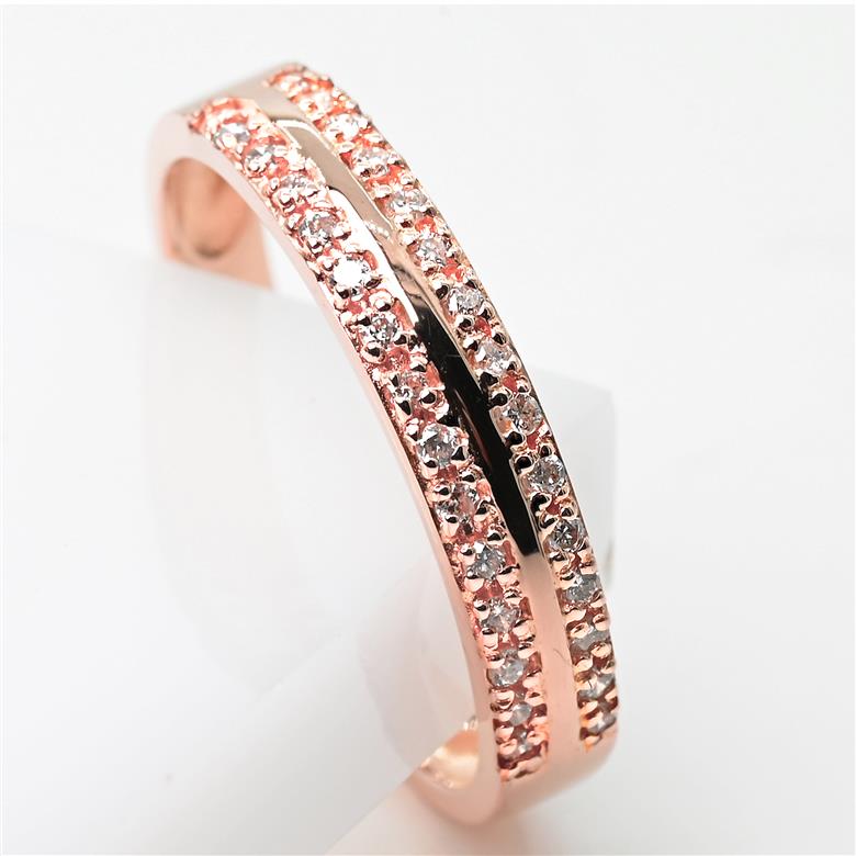 K18PG ダイヤモンド　0.14CTリング　R3970DI-R 188-062