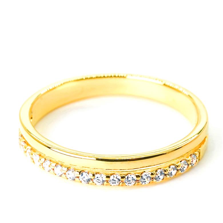 K18 　重ね付け風ダイヤモンドリング 0.12CT　R3971DI-Y 188-064