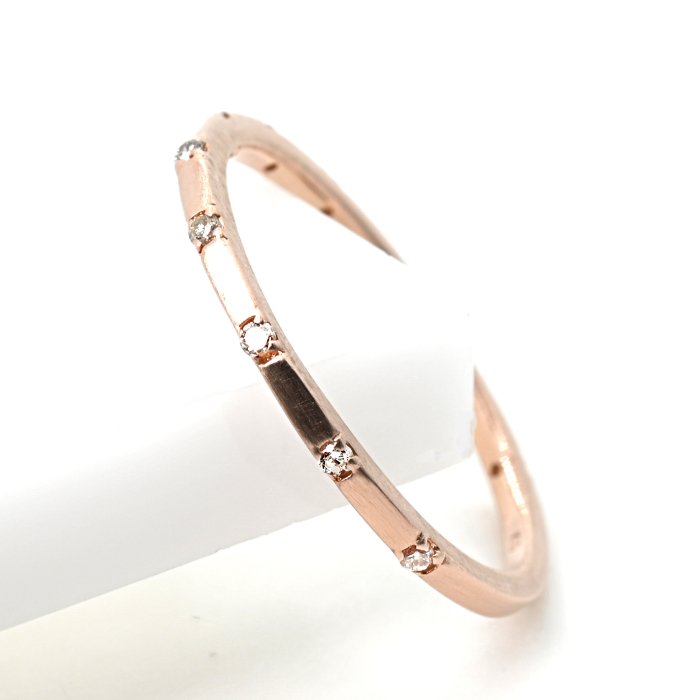 K18PG ダイヤモンドリング　0.05CT　R3969DI-R 188-075