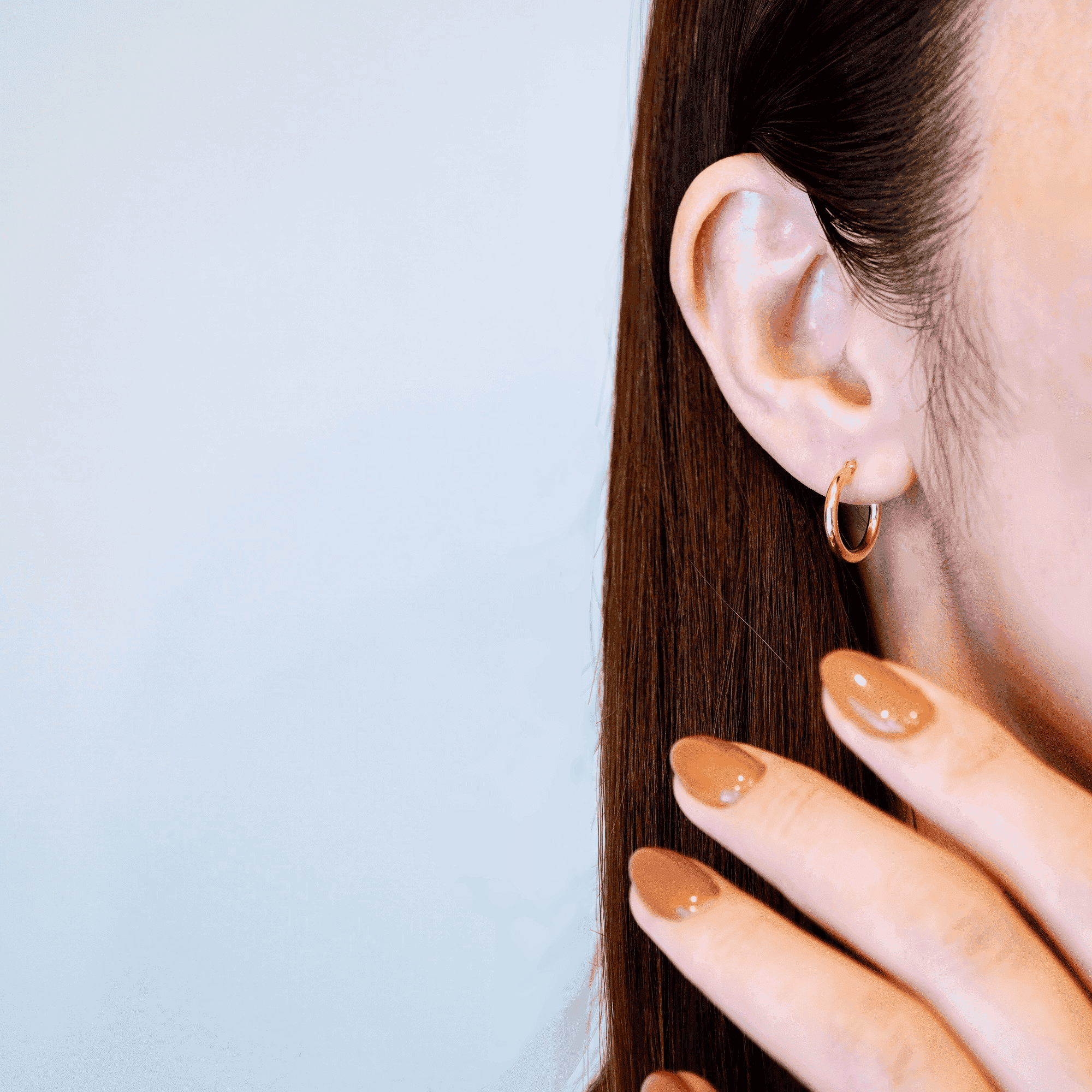 K18(18金) イエローゴールド 地金 フープ ピアス  (直径15mm)シンプル 保証書付 SMK-2x15 242-020-b