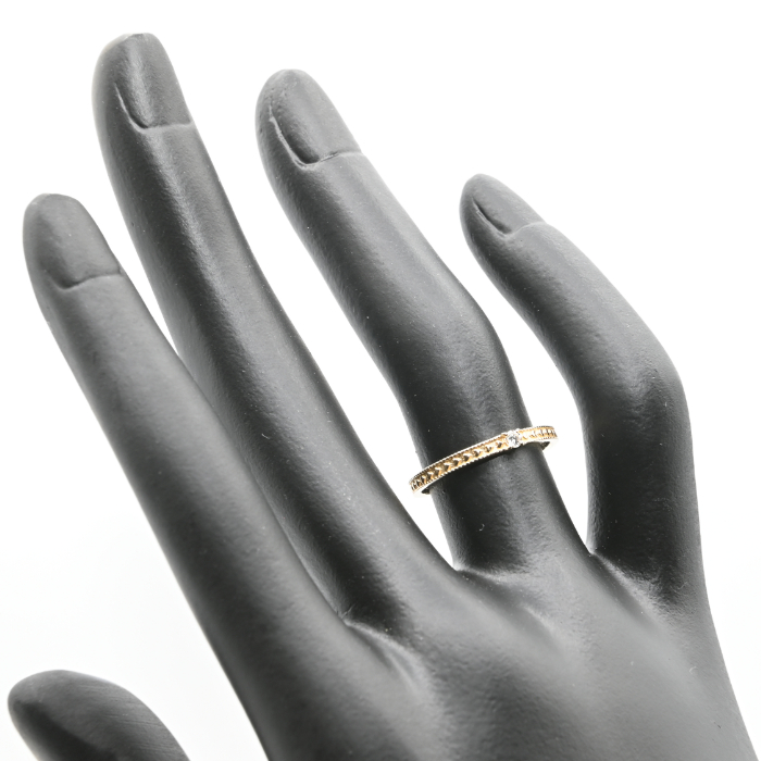 K18ダイヤモンドリング　0.03CT　R3968DI-Y 188-052