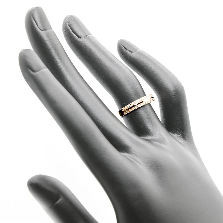 K18 ダイヤモンド　0.14CTリング　R3970DI-Y 188-061