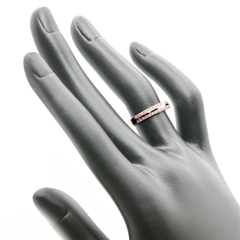 K18PG ダイヤモンド　0.14CTリング　R3970DI-R 188-062