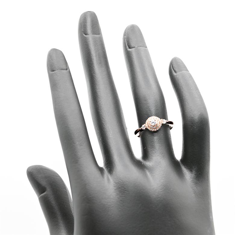 K18PG ダイヤモンドリング　0.26CT　Ｒ3975DI-R 188-068