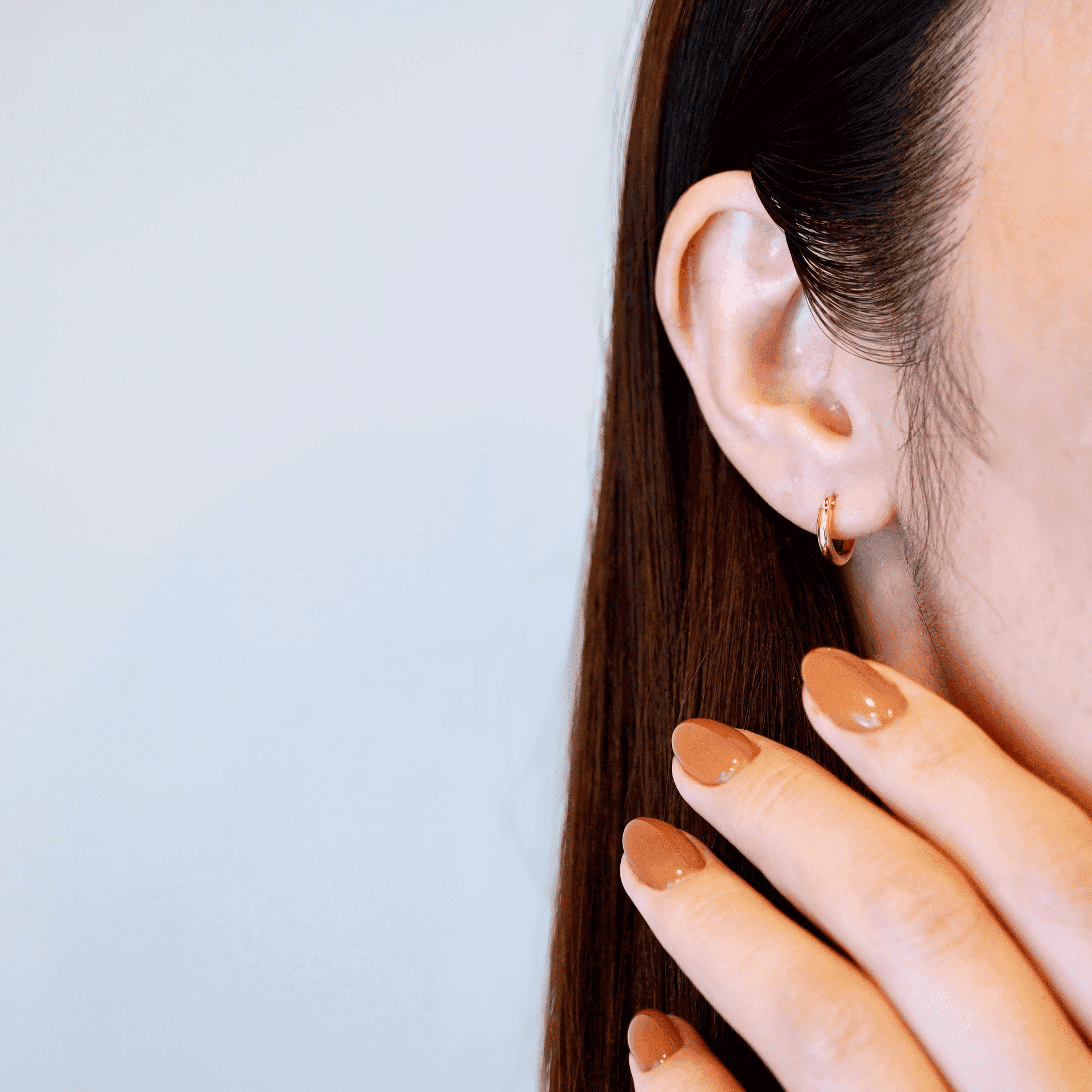 K18(18金) イエローゴールド 地金 フープ ピアス (直径10mm)シンプル 保証書付 SMK-2x10 242-020-a